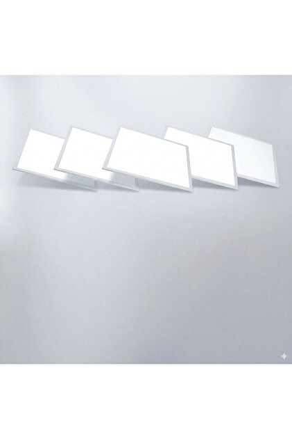 60x60 Sıva Altı LED Panel 4000K Backlight LED Panel Armatür 5'li Paket