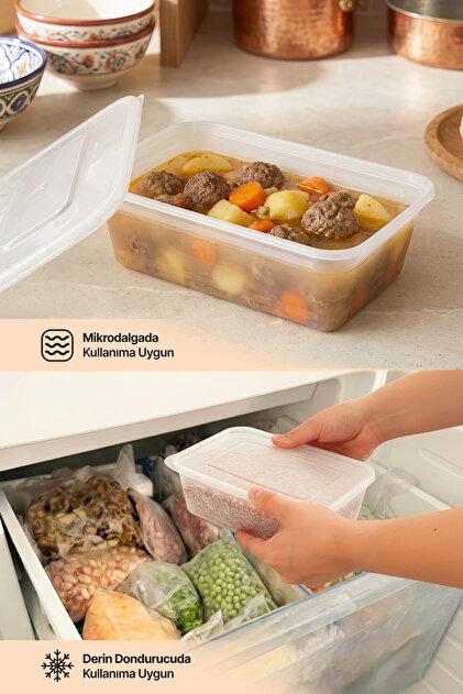 GOLCIA Family 678 ml 10'lu Mikrodalgaya ve Derin Dondurucuya Uygun