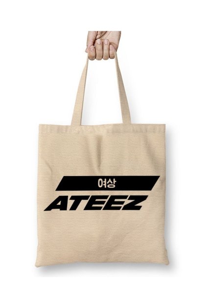 حقيبة قماش Ateez Yeosang بمقبض طويل