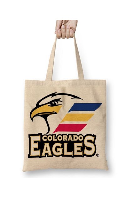 Colorado Eagles Echl American Hockey League Loveland Tote Bag Long Handle