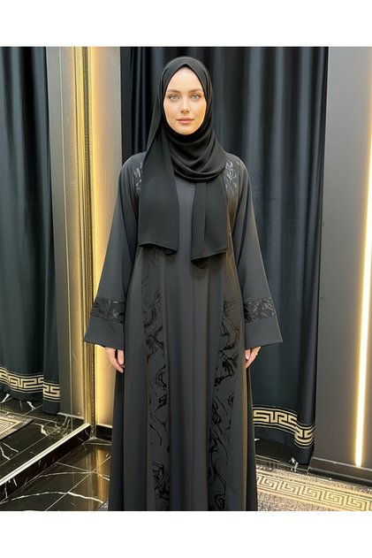 JESİCCA DETAYLI ŞALLI NAMAZ FERACESİ