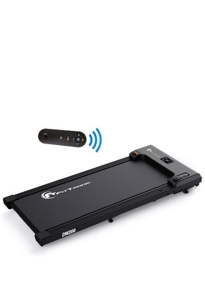 ® Bandă de alergat Delta Walk 200, motor de 2 CP, până la 6 km/h, greutate maximă 100 kg, telecomandă, compactă