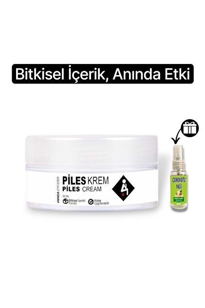 Zenvia Store Piles Bitkisel İçerikli Rahatlatıcı Bakım Kremi 50 ml