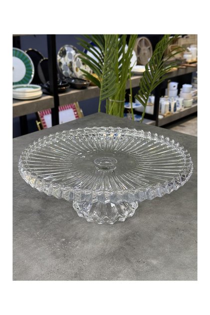 Luxury Fine Crystal Stand Presentation Bowl