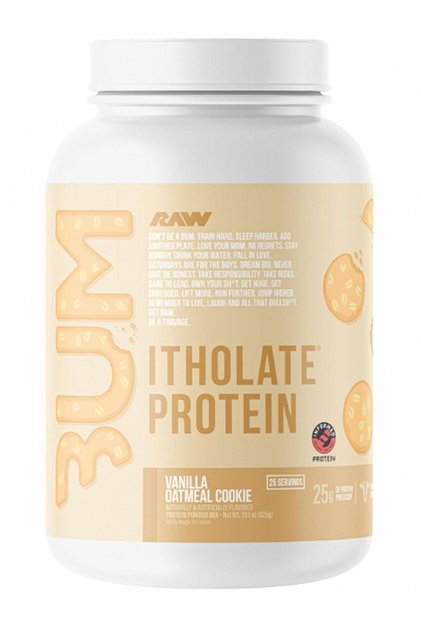 Whey Protein Isolate Vanilla Oatmeal Cookie Flavored 775 Gr 25 Servings