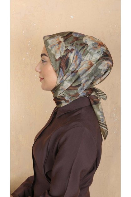 Soft Pamuk Eşarp Yeşil