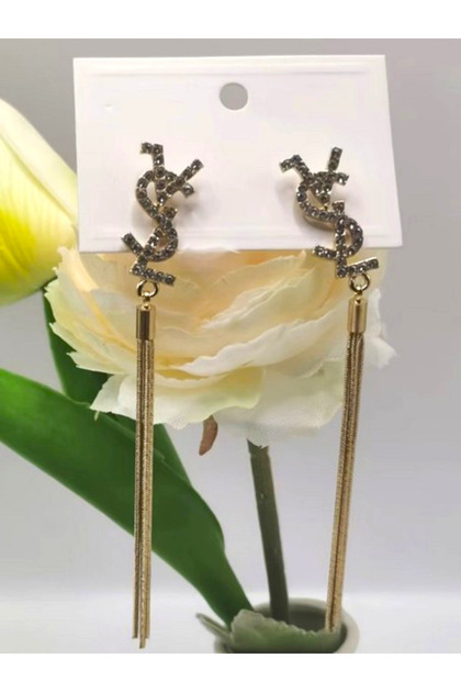 Long French Tassel Earrings