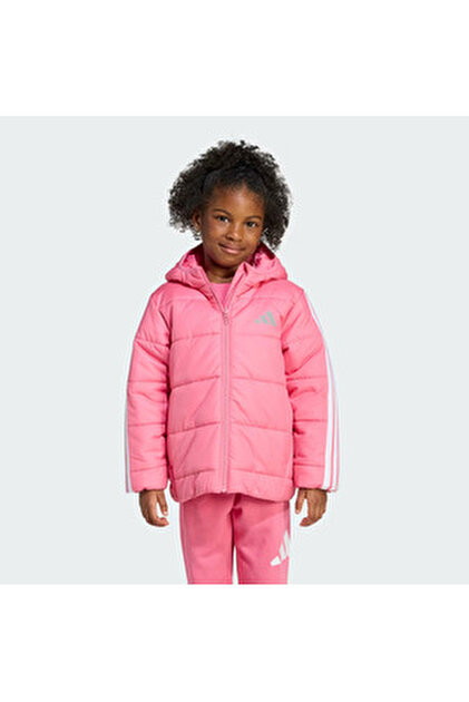 adidas Pembe Kız Çocuk Mont JL9049 LK ESS 3S JKT - Fiyatı, Yorumları