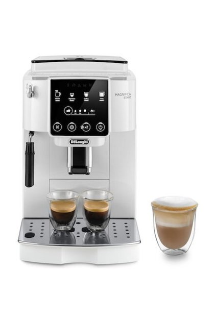 Автоматична еспресо машина De'Longhi Magnifica Start ECAM 220.20.W, 1450 W, 1.8л, 15 бара, система за разпенване