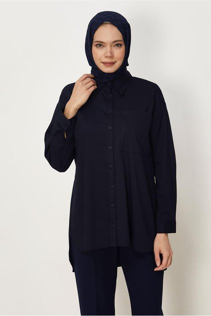 Shirt Collar Tunic 45778