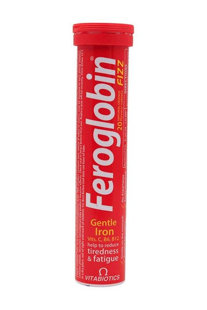 Feroglobin Fizz Gentle Iron Tablets-20 Tablets