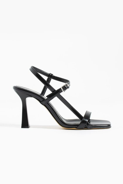 Rise Women's Strappy Heeled Sandals Black