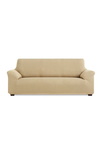 Husă elastică pentru canapea Mondo, culoare bej Canapea 2 locuri (130 - 180 cm)