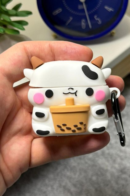 Airpods 4. Nesil Uyumlu Premium Suni Deri Birleşik Kapaklı Silikon Airpods Kılıf Kulaklık Kılıfı