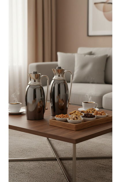 1 liter/750ml tea and coffee thermos set