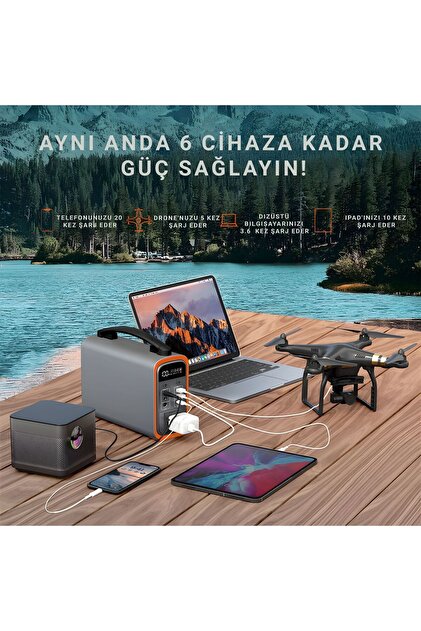 Forestia Cepini 75000 Mah Taşınabilir Güç Kaynağı Powerbank