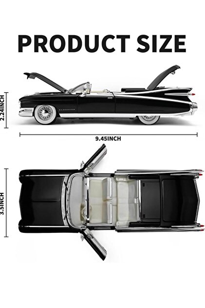 scntoys 1959 Cadillac Eldorado Biarritz Convertible Diecast Model