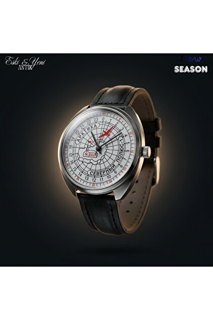 かお(´・ω・`) ESKİ YENİ ANTİK Raketa Big Zero 2609.HA Mekanik Saat – Sovyet