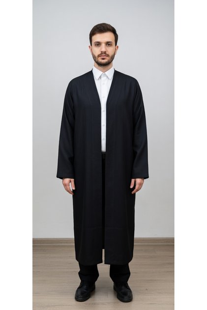 Aerobi̇n Fabric Punto Stitched Luxury Prayer Gown