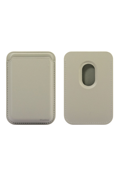 iPhone 17 / 17 Air / 17 Pro / 17 Pro Max Compatible Magsafe Wallet Card Holder Faux Leather Card Holder