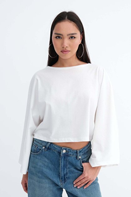 Addax Uzun Kollu Basic T-shirt P18925 - Fiyatı, Yorumları