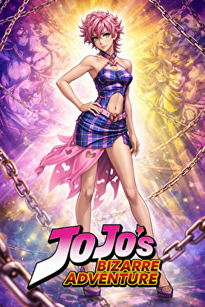 Ororabutik Jojo Bizzare Adventure Anime Poster Seti-9 adet A5