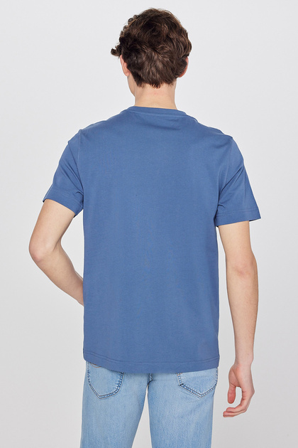 Lee %100 Pamuk Nefes Alan Regular Fit Normal Kesim Logo Detaylı