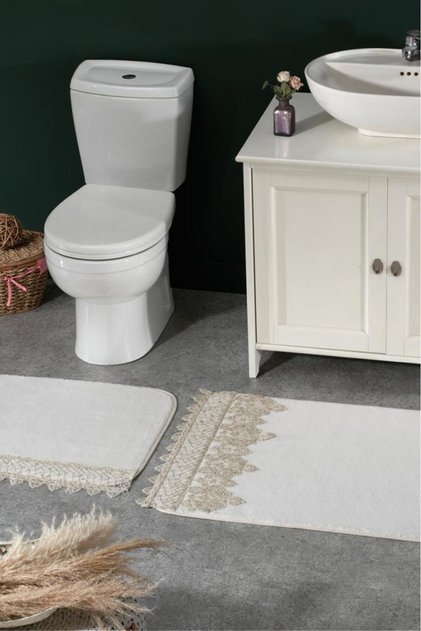 Tual 2-Piece Mat Set Gold