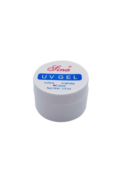 Gel profesional UV LED de construcție unghii CLEAR transparent