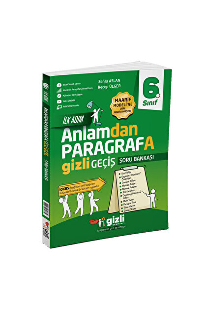 Gizli Yayınları 6. Sınıf Matematik Gizli Kuşak Serisi