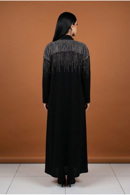 Quarter Kloush Wrap Abaya Suitable for All Seasons
