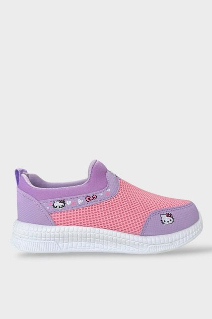Breathable Lightweight Comfortable Daily Children's Sports Shoes Pink-Lilac