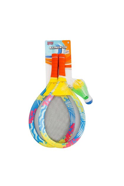 Set 2 rachete badminton minge si fluturas,