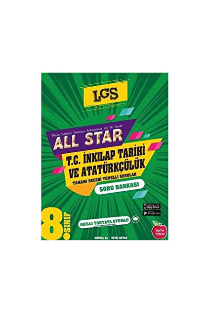 Newton Yayınları NEWTON 8.SINIF ALL STAR T.C. İNKILAP TARİHİ VE
