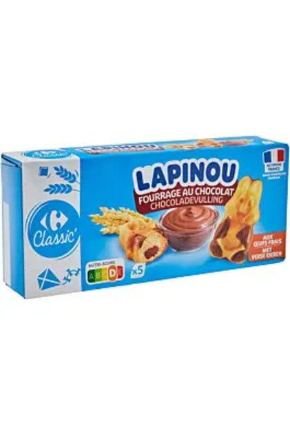 Mini-prăjituri cu umplutură de ciocolată 140G
