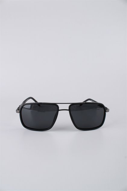 Men's Smoked Frame Rectangular Sunglasses Gg25Mp3425R03