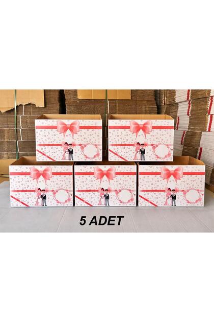 Çeyiz Kolisi En Kalın, 60x38x30 cm Büyük Ve Sağlam 5 Adet ( İSİM ETİKETLİ )