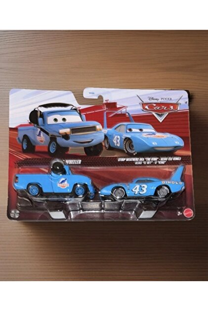 Cars Disney Pixar İkili Set Roger Wheeler - Strip Weathers The