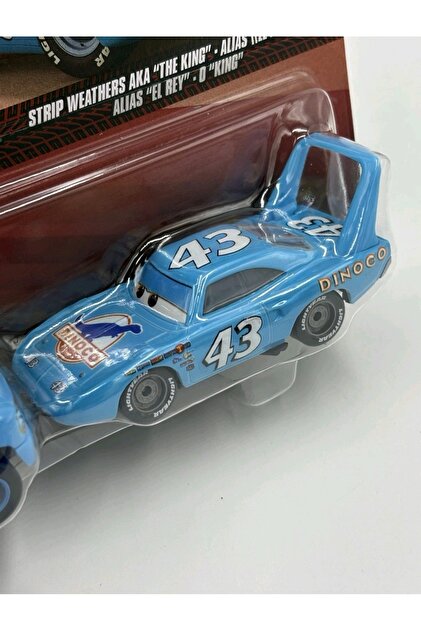 Cars Disney Pixar İkili Set Roger Wheeler - Strip Weathers The