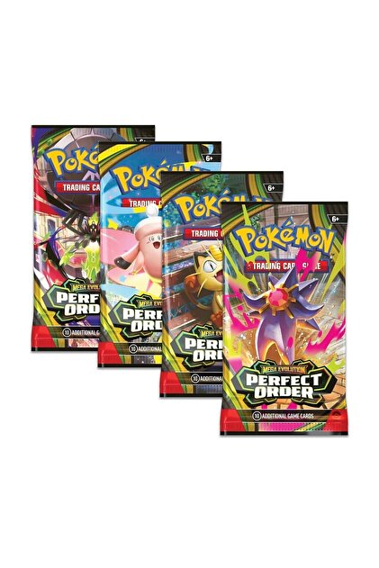 Pokemon Company Pokémon TCG: Mega Evolution—Perfect Order Booster