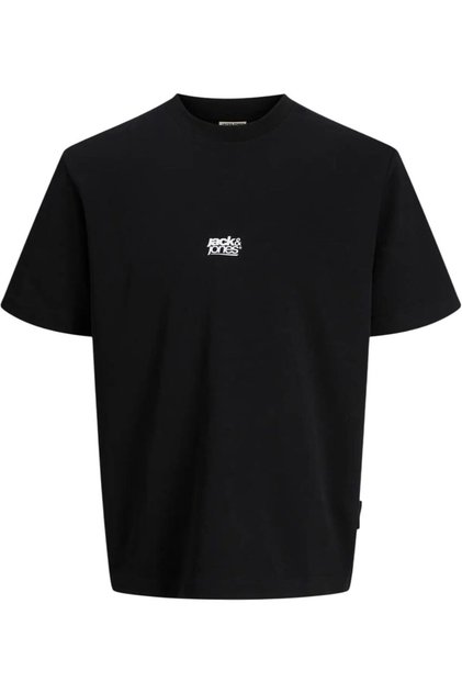 JACK &JONES Μπλουζάκι με στάμπα στην πλάτη Breeze - 12291019-Μαύρο