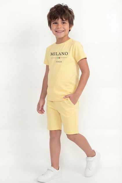 Boy's Printed Double Set B6