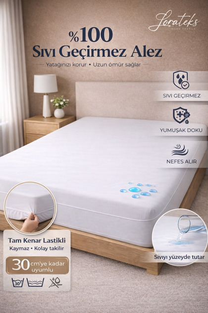 Softtouch Micro Fitted Mattress Protector |   Liquid-Proof Mattress Protector |   Single Double King Size Baby Kids Bed