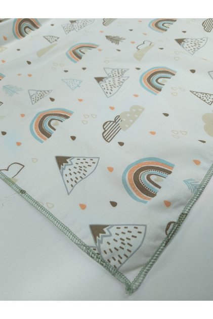 Newborn 80*90 Single-Layer Multi-Purpose Flannel Baby Blanket Stroller Blanket Flannel Cloth