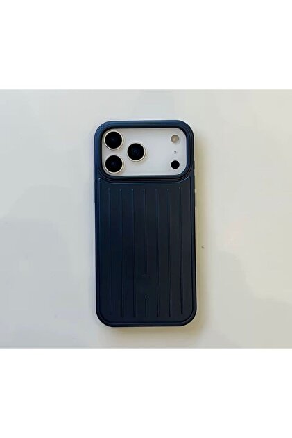 Noppax İphone 17 Uyumlu Rimowa Çizgili Premium Kılıf Arka Kapak