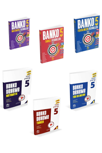 Model Eğitim Yayınları Model 5. Sınıf Matematik Fen Bilimleri ve