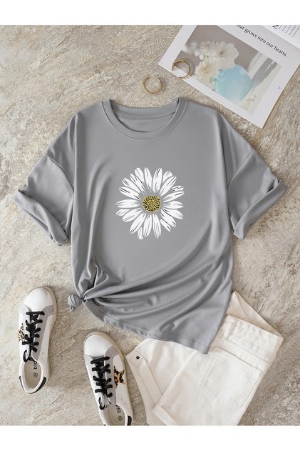 Daisy Printed Premium Unisex Tshirt