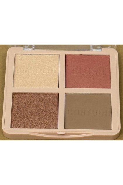 Xp Professional 4-Piece Contour & Highlight Palette - Creamy, Easy-To-Apply Face Contouring Set