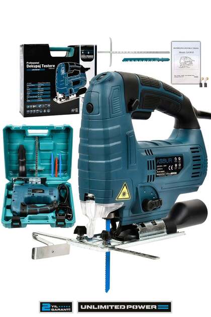 800 W Devir Ayarlı Dekupaj Testere Makinası