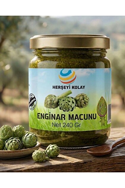 Enginar Macunu net 240gr Enginar Macunu 240gr Enginarlı Bitkisel Macun Mor Enginar Macunu